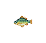 Perche jaune - Animal Crossing : Wild World (DS) [ACWW]